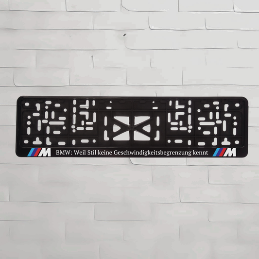 DE. BMW: Weil Stil keine Geschwindigkeitsbegrenzung kennt