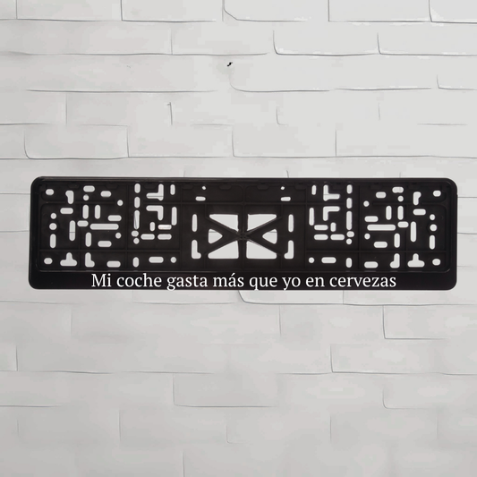 E. Mein Auto hat mehr Gas gegeben, als du in Cervezas warst