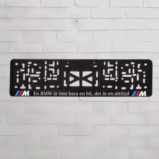 S. En BMW ist inte bara en bil, es ist eine Attityd