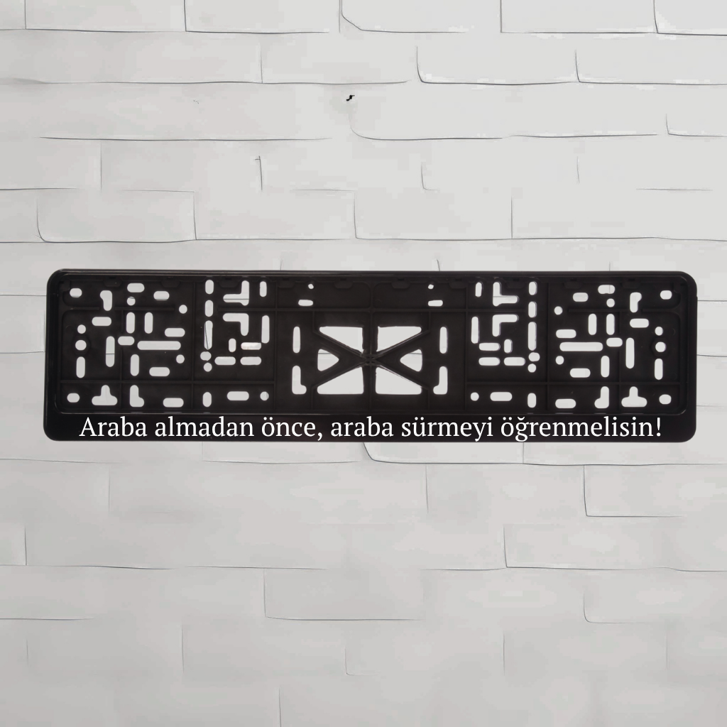 TR. Araba almadan önce, Araba sürmeyi öğrenmelisin!
